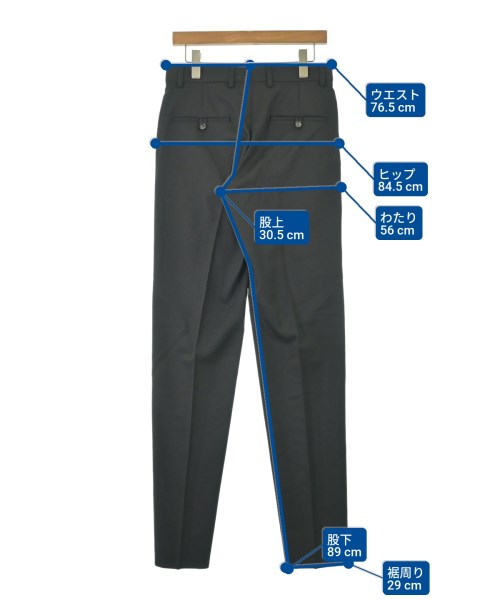 LOEWE（ロエベ）スラックス 黒 サイズ:44(S位) メンズ/2200672555015