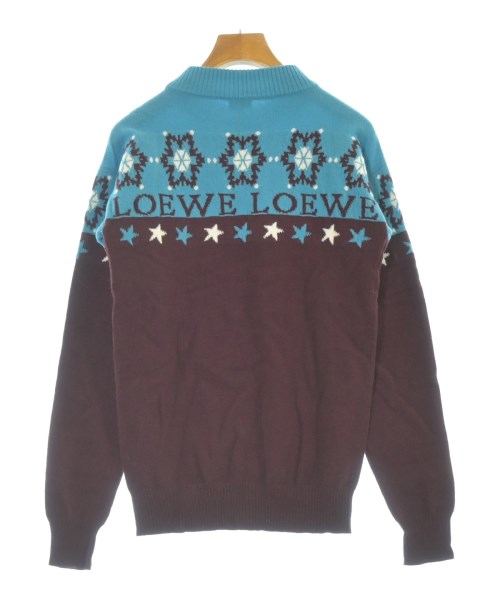 LOEWE（ロエベ）ニット・セーター 青 サイズ:S レディース/2200670530083