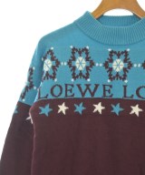 LOEWE（ロエベ）ニット・セーター 青 サイズ:S レディース/2200670530083