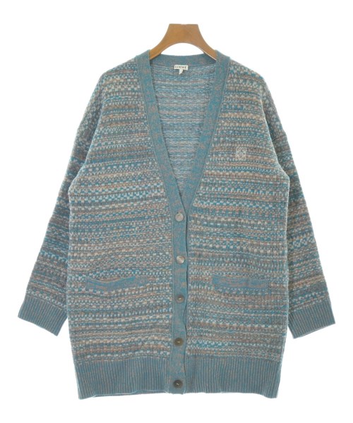 LOEWE(ロエベ)カーディガン 青 サイズ:XS/2200670530090