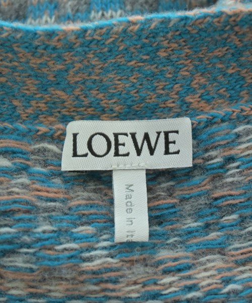 LOEWE（ロエベ）カーディガン 青 サイズ:XS レディース/2200670530090