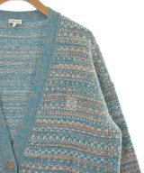 LOEWE（ロエベ）カーディガン 青 サイズ:XS レディース/2200670530090