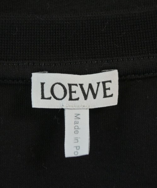 LOEWE（ロエベ）Tシャツ・カットソー 黒 サイズ:M メンズ/2200670530113