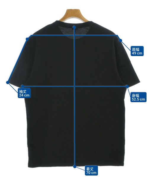 LOEWE（ロエベ）Tシャツ・カットソー 黒 サイズ:M メンズ/2200670530113