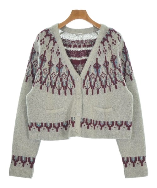 LOEWE(ロエベ)カーディガン グレー サイズ:XS/2200670632046