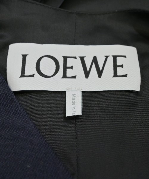 LOEWE（ロエベ）ベスト 紺 サイズ:36(XS位) レディース/2200674145030