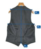 LOEWE（ロエベ）ベスト 紺 サイズ:36(XS位) レディース/2200674145030