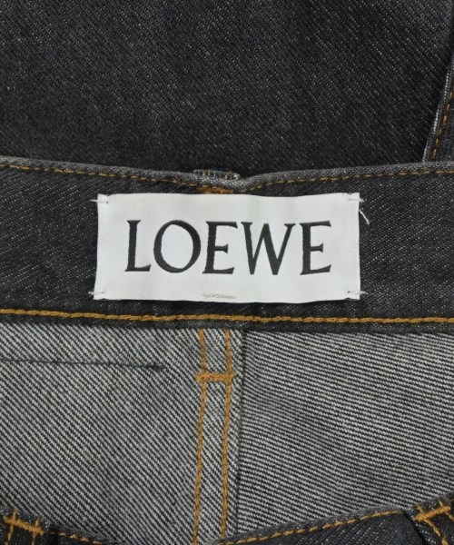 LOEWE（ロエベ）デニムパンツ 黒 サイズ:46(M位) メンズ/2200674282018