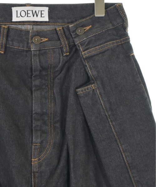 LOEWE（ロエベ）デニムパンツ 黒 サイズ:46(M位) メンズ/2200674282018