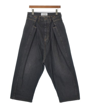LOEWE（ロエベ）デニムパンツ 黒 サイズ:46(M位) メンズ/2200674282018