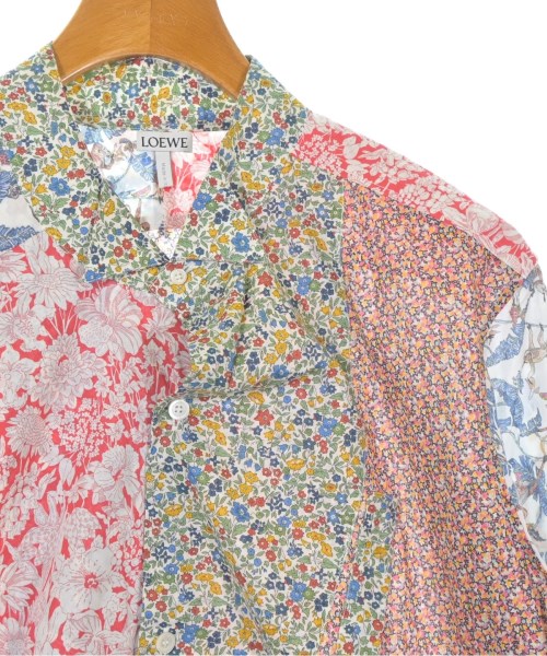 LOEWE（ロエベ）カジュアルシャツ 赤 サイズ:S メンズ/2200674282032