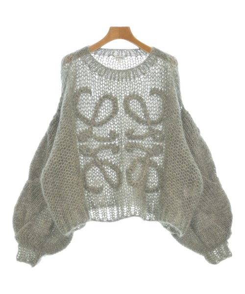 LOEWE(ロエベ)ニット・セーター グレー サイズ:XS/2200668074162