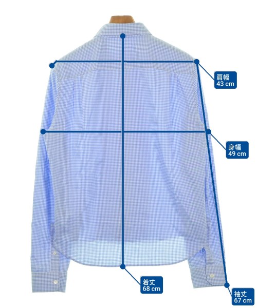 LOEWE（ロエベ）カジュアルシャツ 青 サイズ:39(M位) メンズ/2200676173031