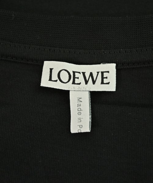 LOEWE（ロエベ）Tシャツ・カットソー 黒 サイズ:M メンズ/2200676901016