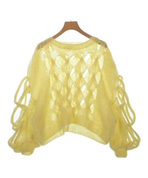 LOEWE(ロエベ)ニット・セーター 黄 サイズ:XS/2200678010389