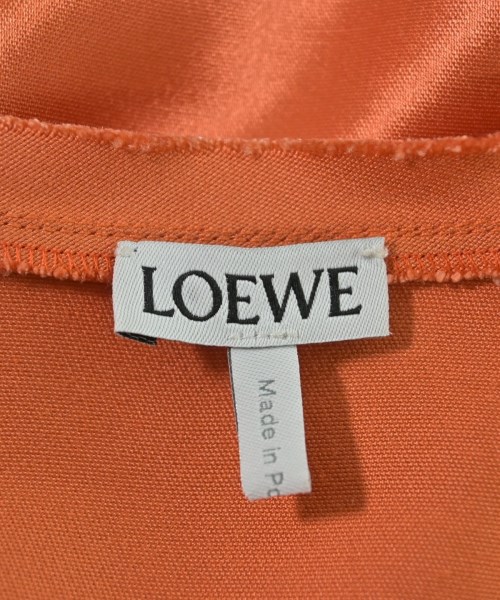 LOEWE（ロエベ）ブラウス オレンジ サイズ:34(XXS位) レディース/2200678010396