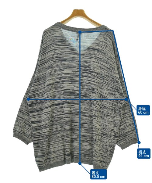 LOEWE（ロエベ）ニット・セーター グレー サイズ:M メンズ/2200665655098