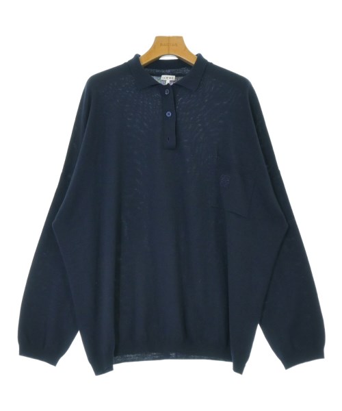 LOEWE(ロエベ)ニット・セーター 紺 サイズ:M/2200665655135
