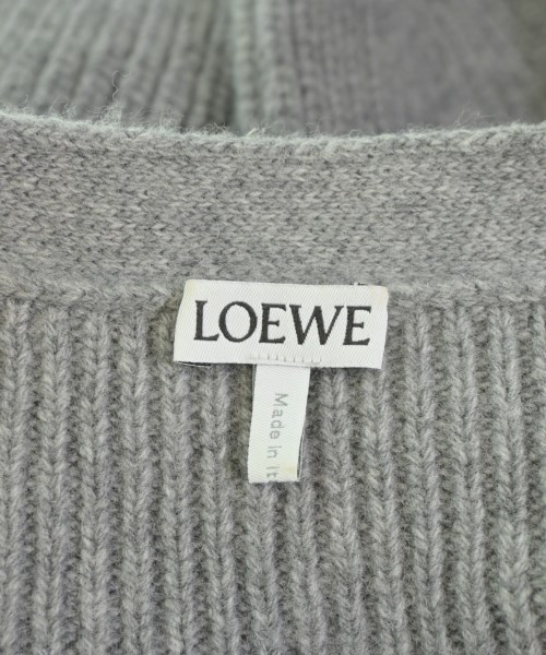 LOEWE（ロエベ）カーディガン グレー サイズ:XS レディース/2200678996126