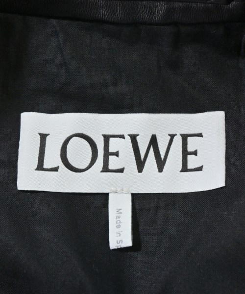 LOEWE（ロエベ）ライダース 黒 サイズ:36(S位) レディース/2200679953043