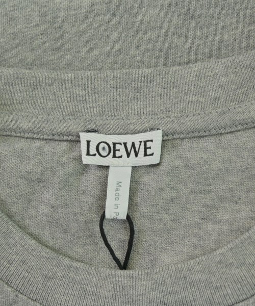 LOEWE（ロエベ）Tシャツ・カットソー グレー サイズ:M メンズ/2200680080073