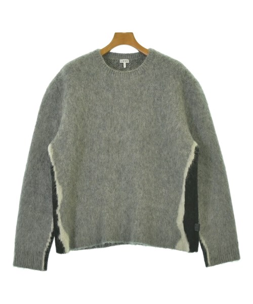 LOEWE(ロエベ)ニット・セーター グレー サイズ:L/2200678386095