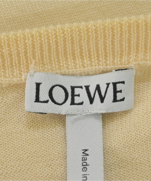 LOEWE（ロエベ）ニット・セーター 黄 サイズ:S レディース/2200680556035