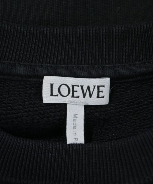 LOEWE（ロエベ）スウェット 黒 サイズ:XS メンズ/2200680902016