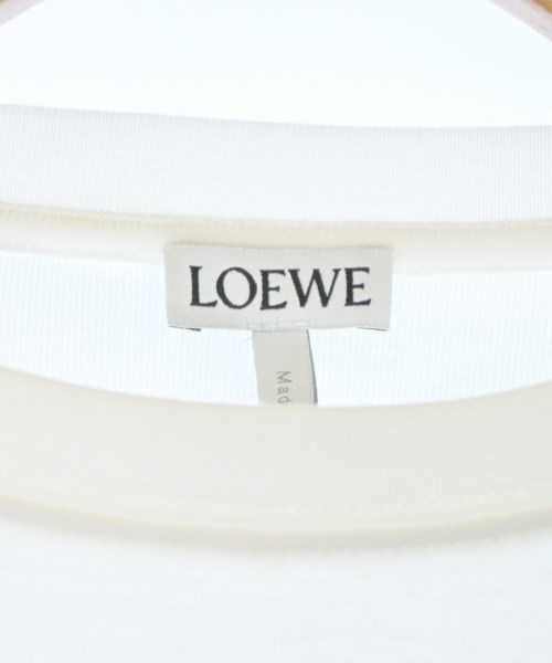 LOEWE（ロエベ）Tシャツ・カットソー 白 サイズ:S レディース/2200677238135