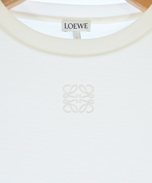 LOEWE（ロエベ）Tシャツ・カットソー 白 サイズ:S レディース/2200677238135