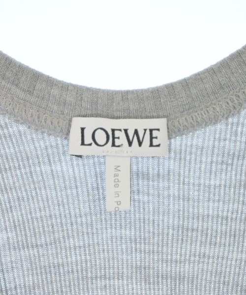 LOEWE（ロエベ）タンクトップ グレー サイズ:S レディース/2200677238159