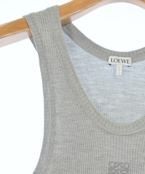 LOEWE（ロエベ）タンクトップ グレー サイズ:S レディース/2200677238159