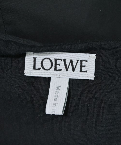 LOEWE（ロエベ）ロング・マキシ丈スカート 黒 サイズ:32(XXS位) レディース/2200677238197