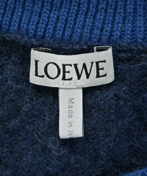LOEWE（ロエベ）ニット・セーター 紺 サイズ:S メンズ/2200677238364