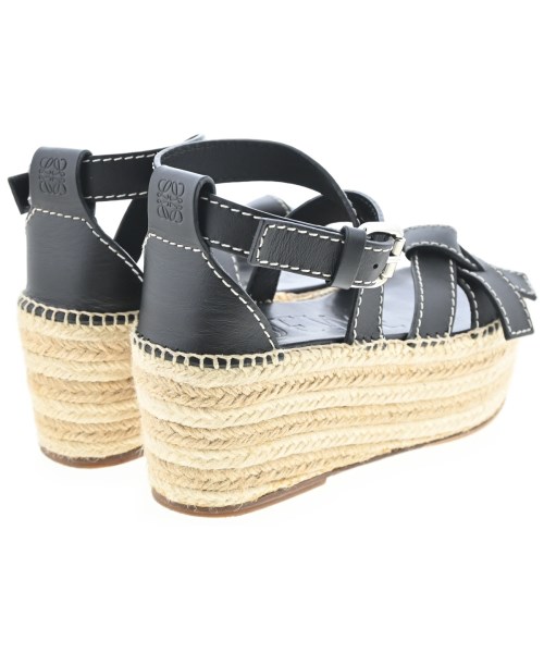 LOEWE（ロエベ）サンダル 黒 サイズ:EU36(22.5cm位) レディース/2200687786251