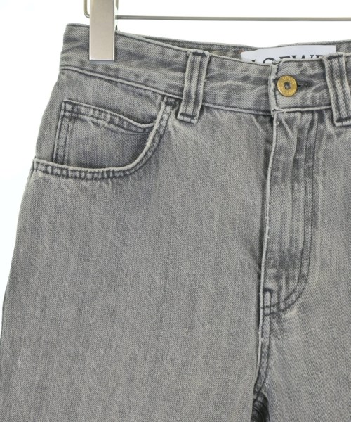LOEWE（ロエベ）デニムパンツ グレー サイズ:34(XXS位) レディース/2200693639077