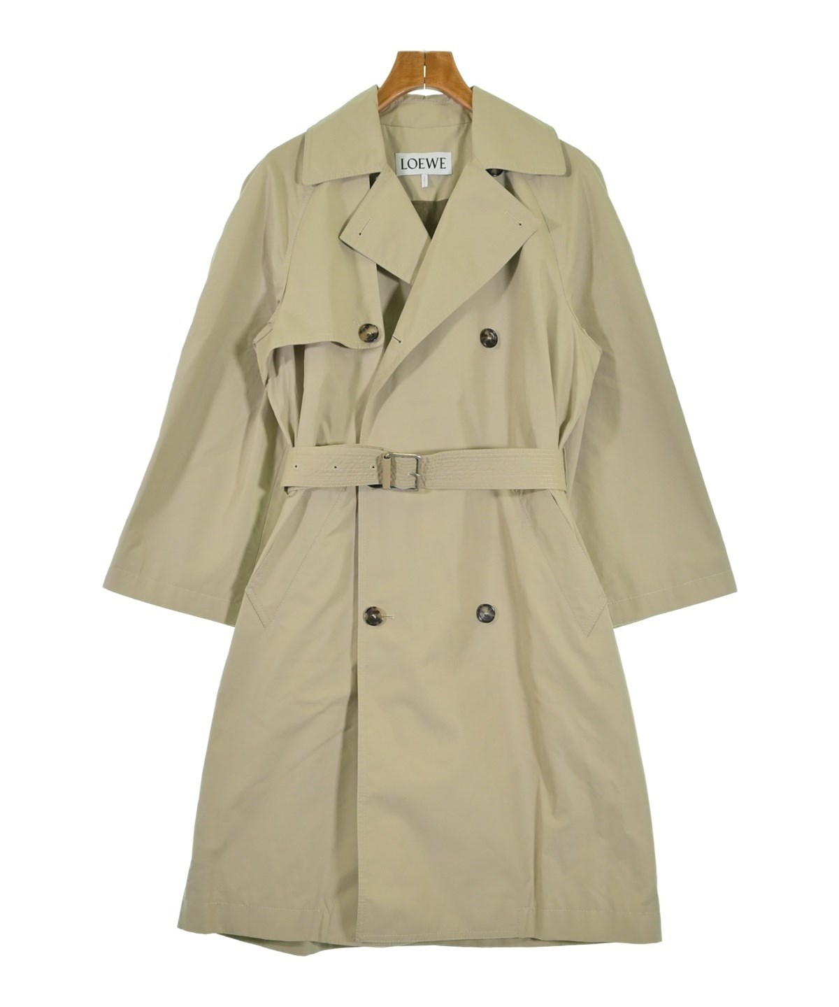 LOEWE（ロエベ）トレンチコート ベージュ サイズ:42(M位) メンズ