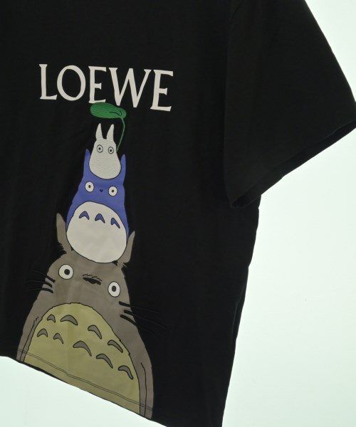 LOEWE（ロエベ）Tシャツ・カットソー 黒 サイズ:XL メンズ/2200694320035