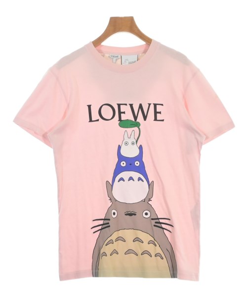 LOEWE(ロエベ)Tシャツ・カットソー ピンク サイズ:S/2200694570072