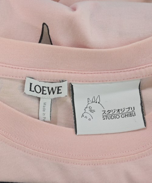 LOEWE（ロエベ）Tシャツ・カットソー ピンク サイズ:S レディース/2200694570072