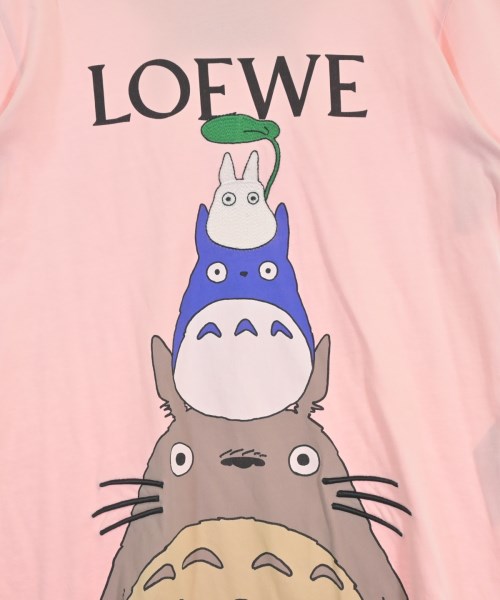 LOEWE（ロエベ）Tシャツ・カットソー ピンク サイズ:S レディース/2200694570072