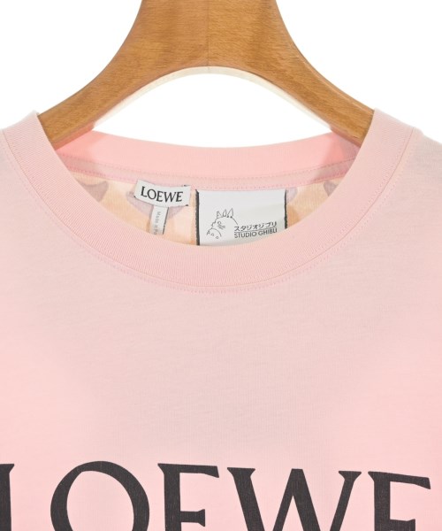 LOEWE（ロエベ）Tシャツ・カットソー ピンク サイズ:S レディース/2200694570072