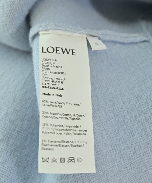 LOEWE（ロエベ）ニット・セーター 青 サイズ:S レディース/2200694543137