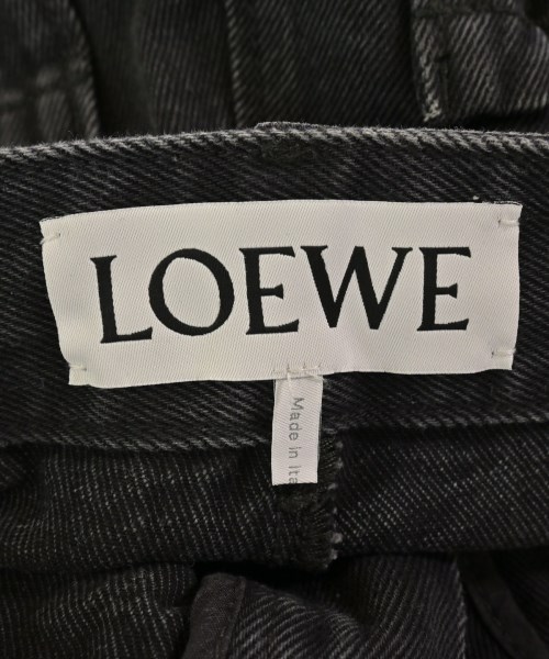 LOEWE（ロエベ）デニムパンツ 黒 サイズ:38(S位) メンズ/2200695822194