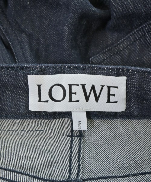 LOEWE（ロエベ）デニムパンツ 紺 サイズ:44(S位) メンズ/2200696430015