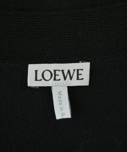 LOEWE（ロエベ）カーディガン 黒 サイズ:L メンズ/2200696430046