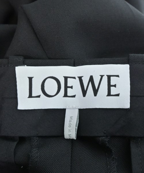 LOEWE（ロエベ）スラックス 黒 サイズ:42(XS位) メンズ/2200696430053