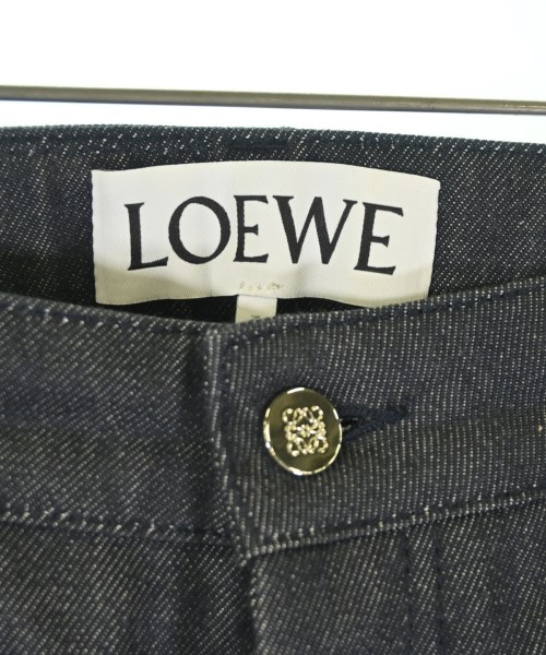 LOEWE（ロエベ）デニムパンツ 紺 サイズ:32(XXS位) レディース/2200696911088