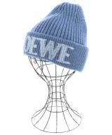 LOEWE（ロエベ）ニットキャップ・ビーニー 青 サイズ:F レディース/2200697051035