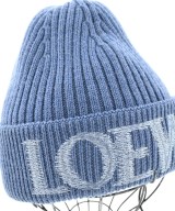LOEWE（ロエベ）ニットキャップ・ビーニー 青 サイズ:F レディース/2200697051035